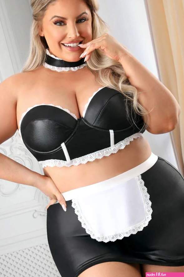 4Pc. Sexy Maid Set
