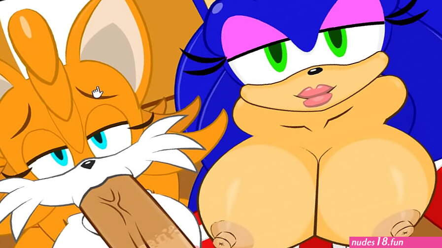 Sonic and Tails sucking a Big Cock