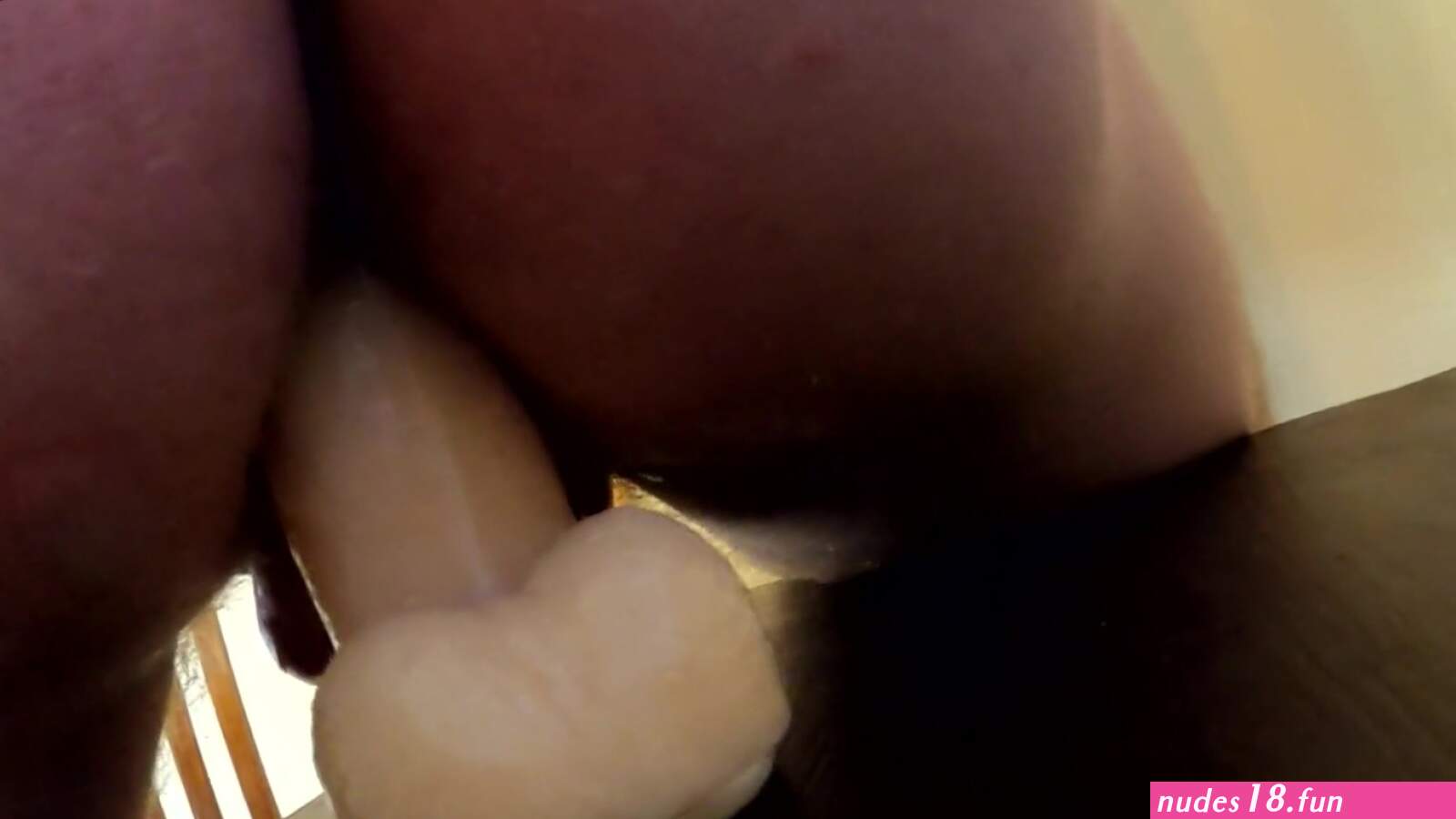 Caught a guy with a dildo and helped him cum