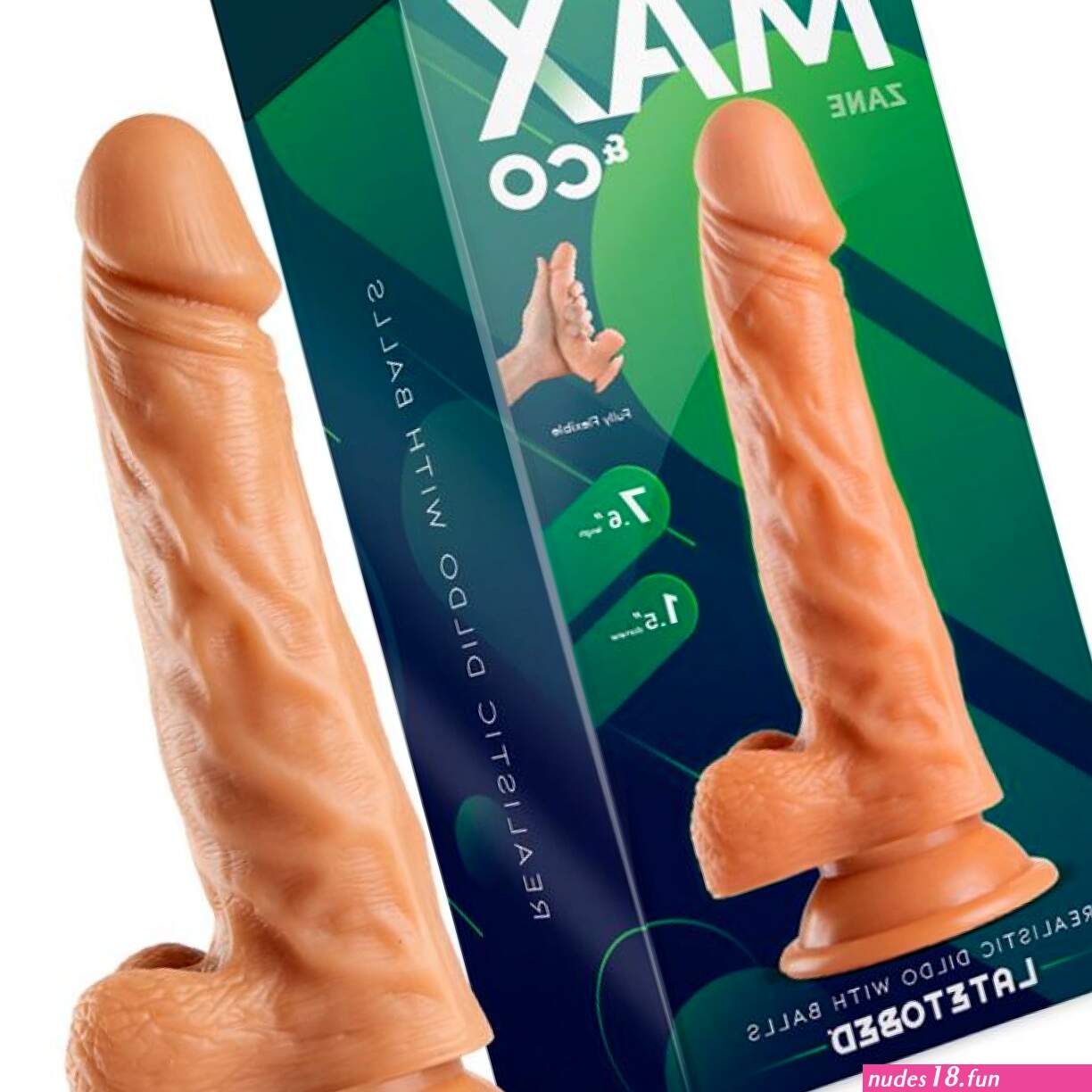 Realistische dildo 20 cm.