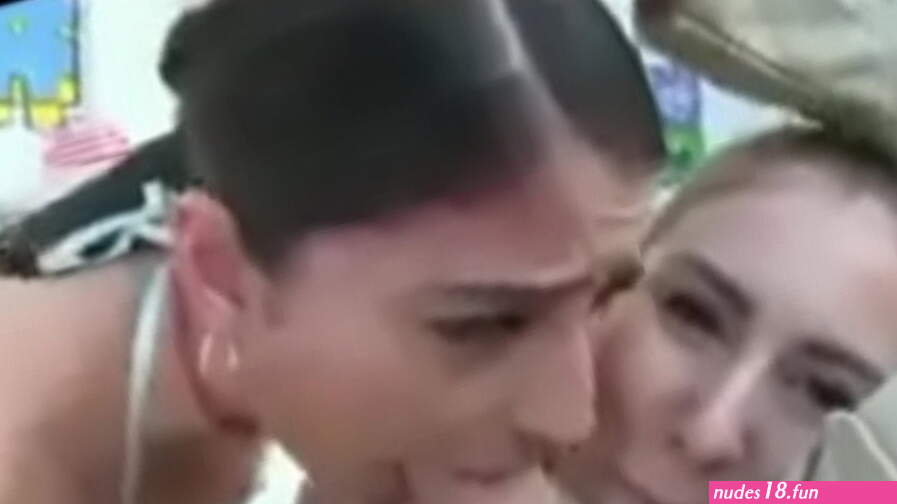 Deepthroat balls suck threesome