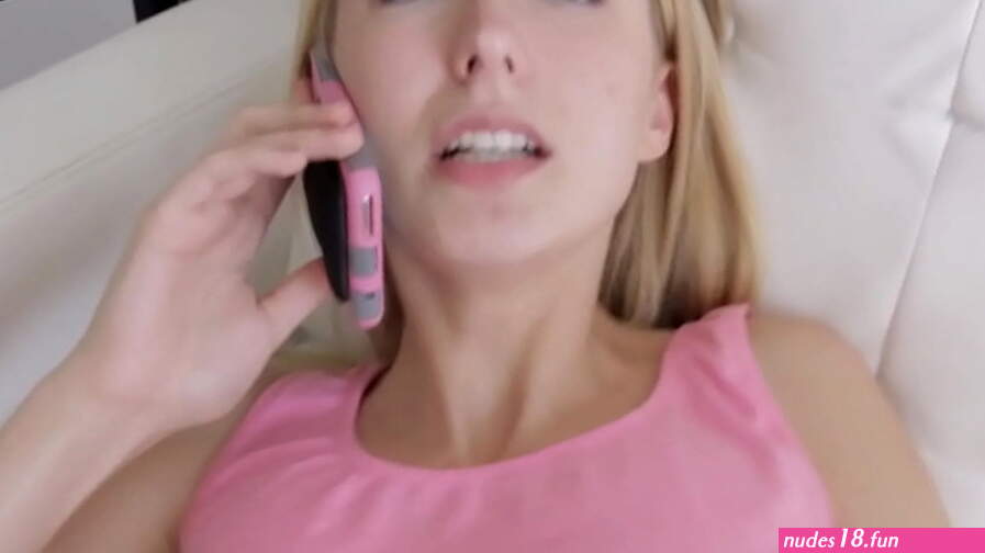 Stepsister Fucked While On The Phone
