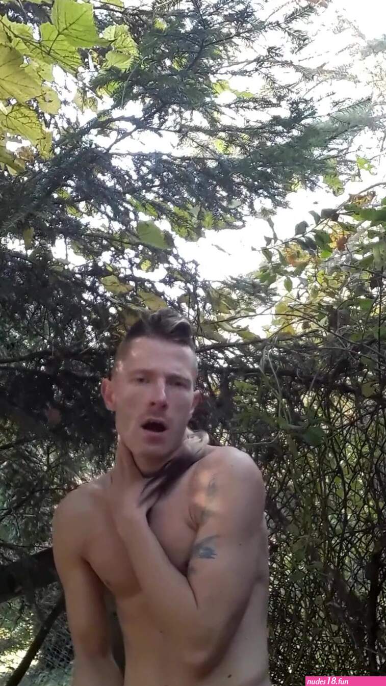Walking naked and squirting around my house