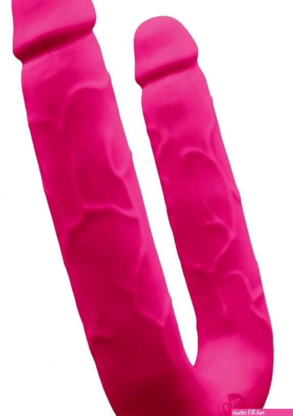 Colours DP Pleasures Silicone Double Dildo