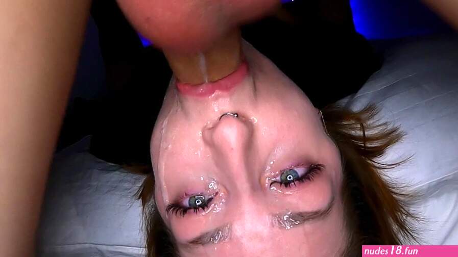Hard Throat fucking brings her to Tears