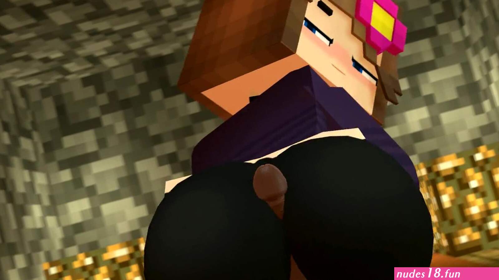 Minecraft Jenny Belle Buttjob 3d