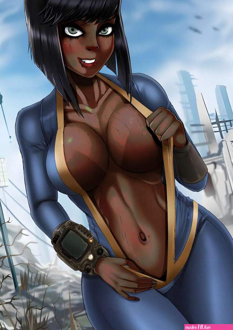 Porn comic Fallout. Black Vault meat. shadbase Sex comic darkskinned babes with