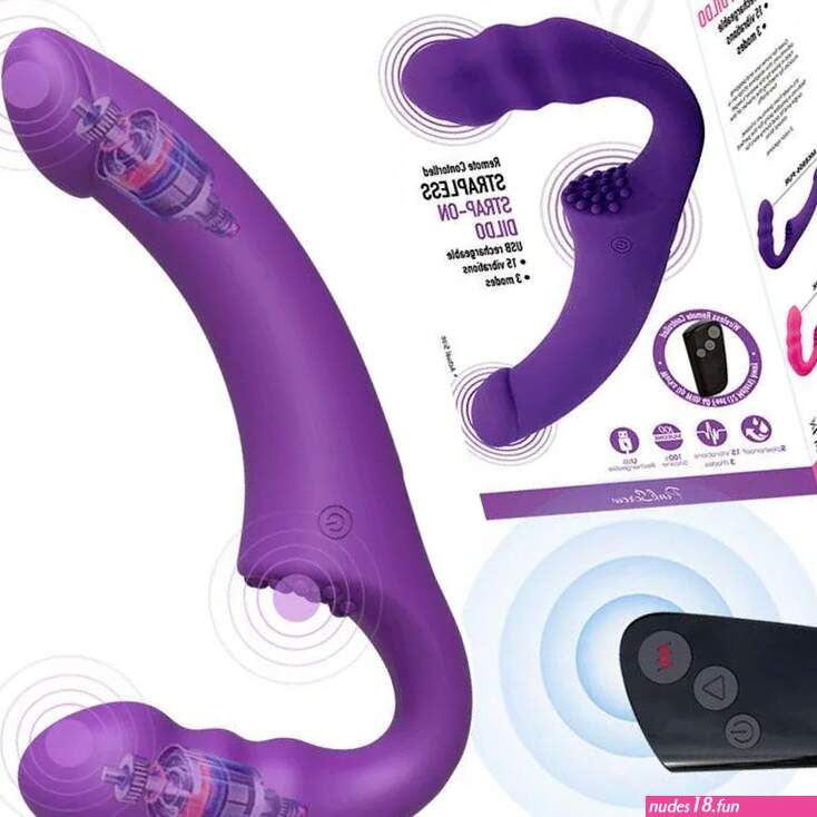 Remote Control Lesbian Harness Strap On Vibrator
