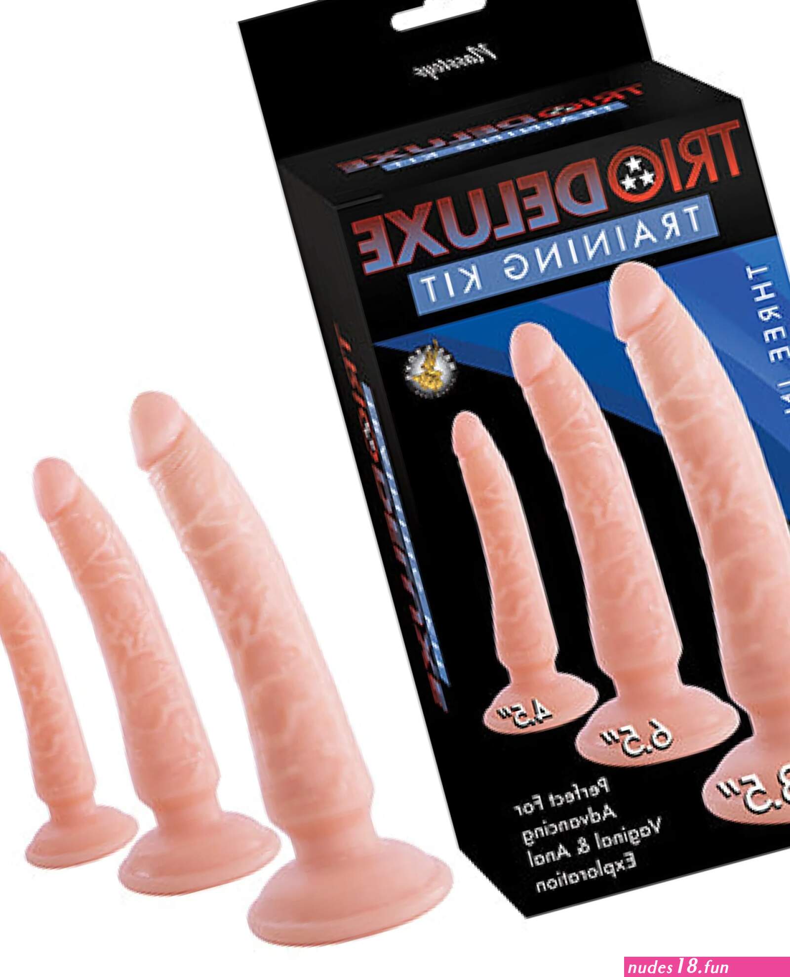 Trio Deluxe Dildo Training Kit