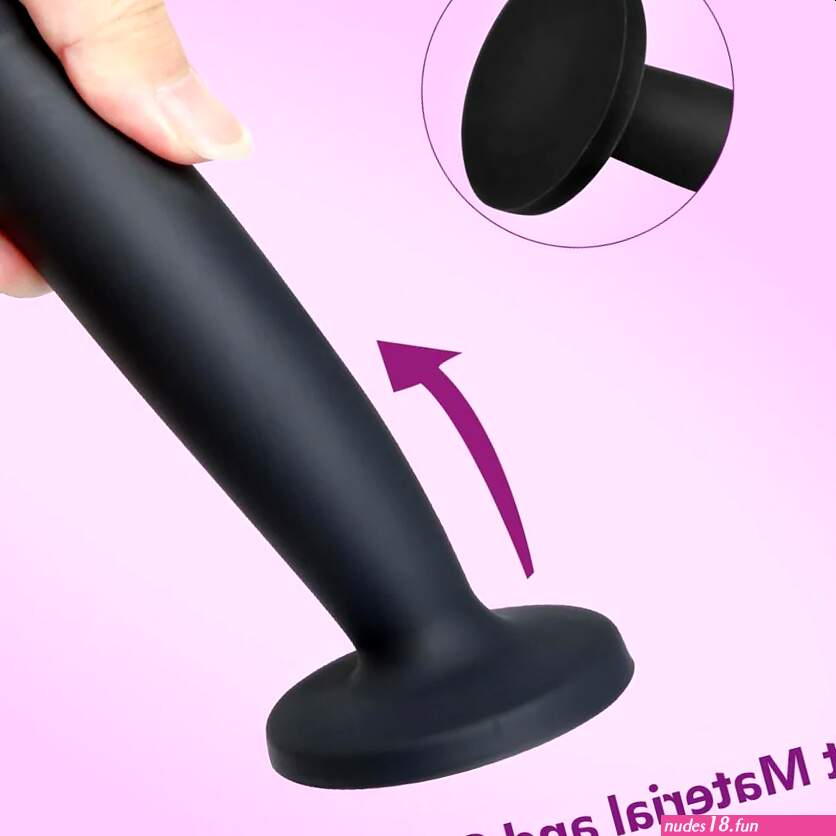 Black Realistic Dildo Anal Plug Training Set Strong Suction for Beg
