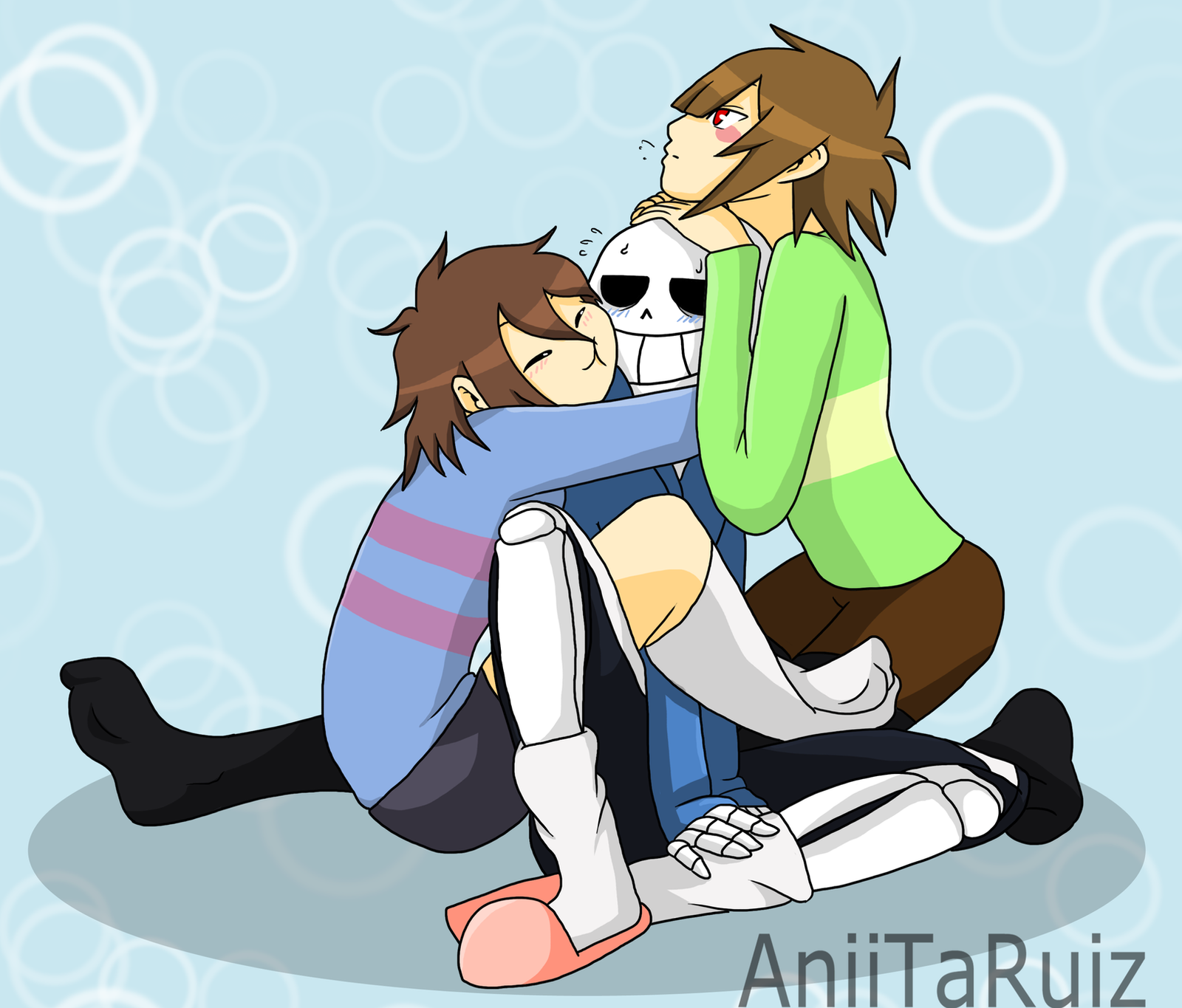 sans x frisk hentai