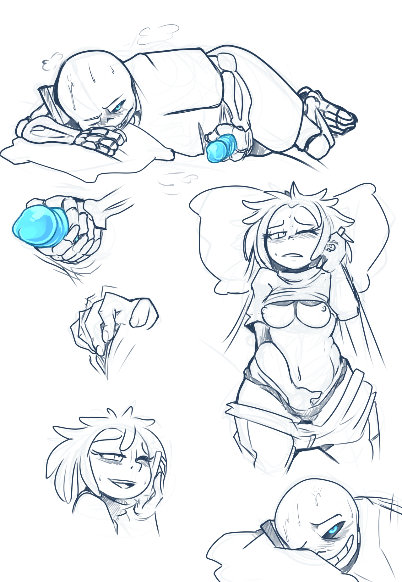 sans x frisk hentai