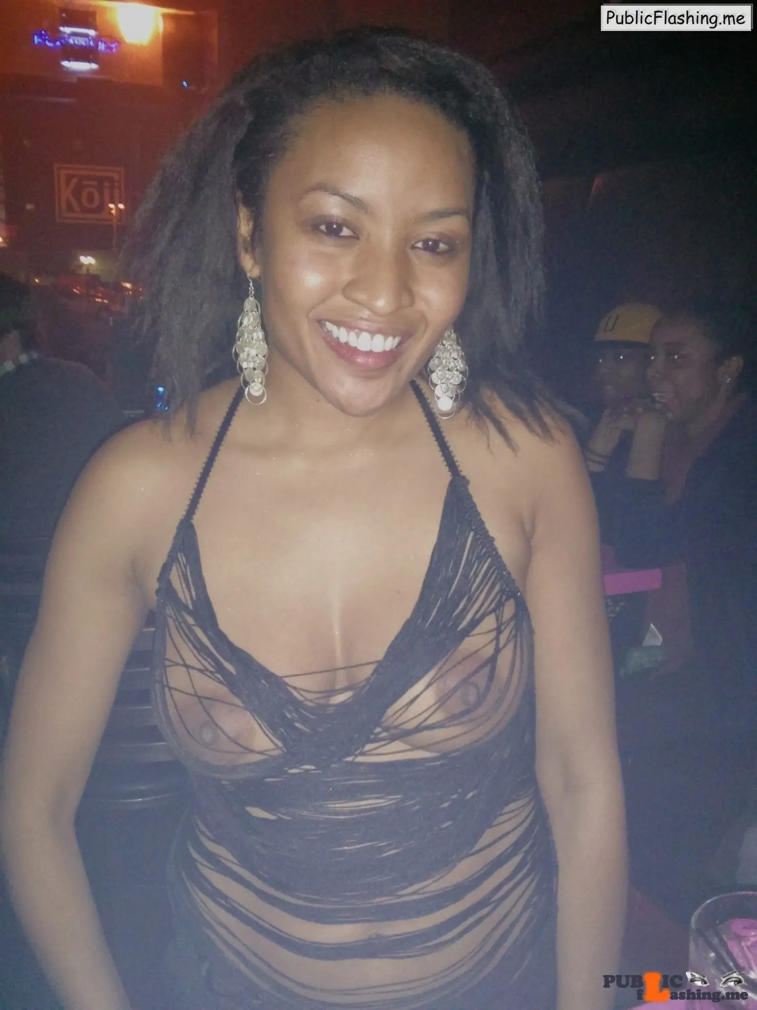 ebony pantless night club images.