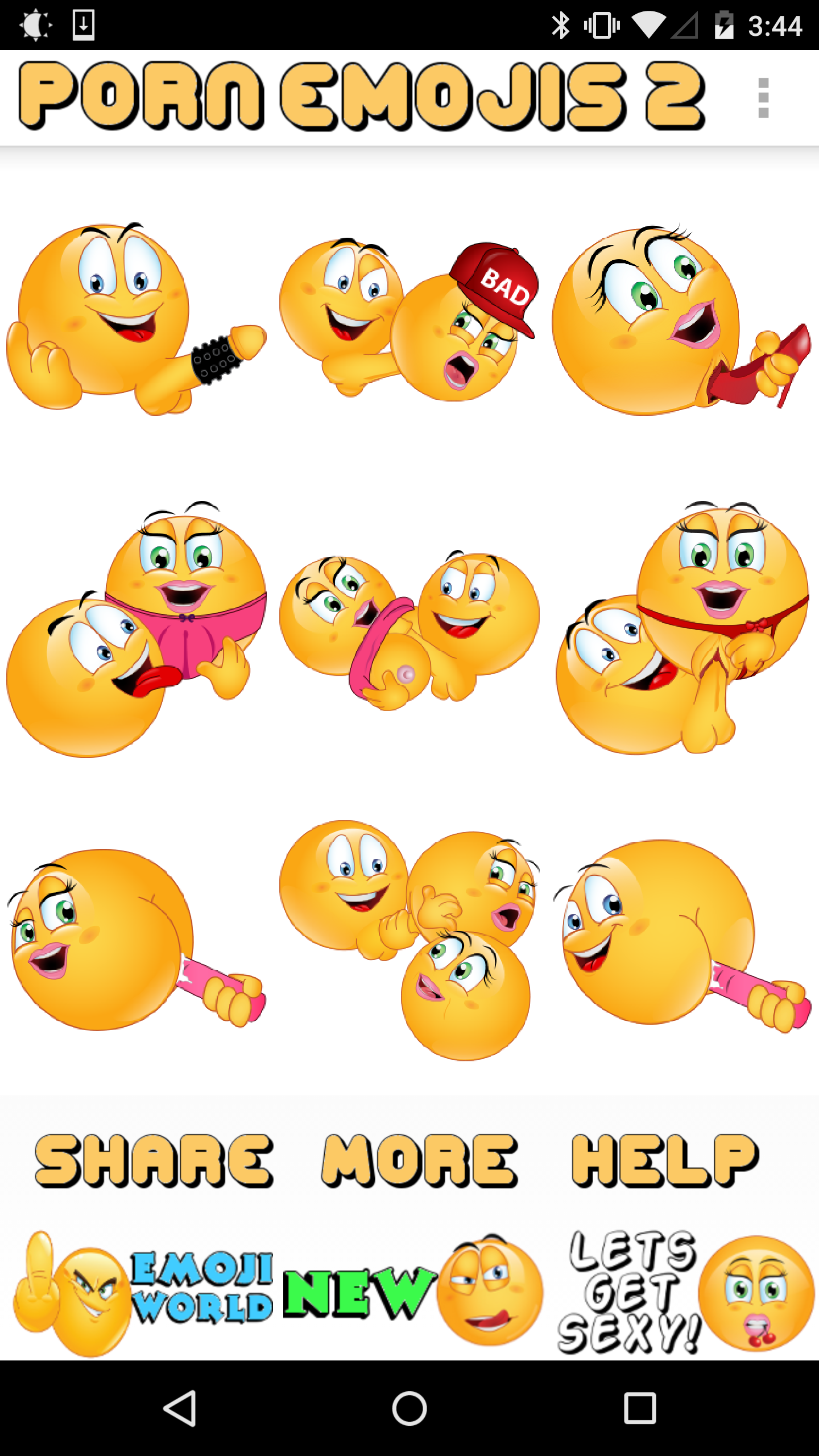 sex porn emoji app