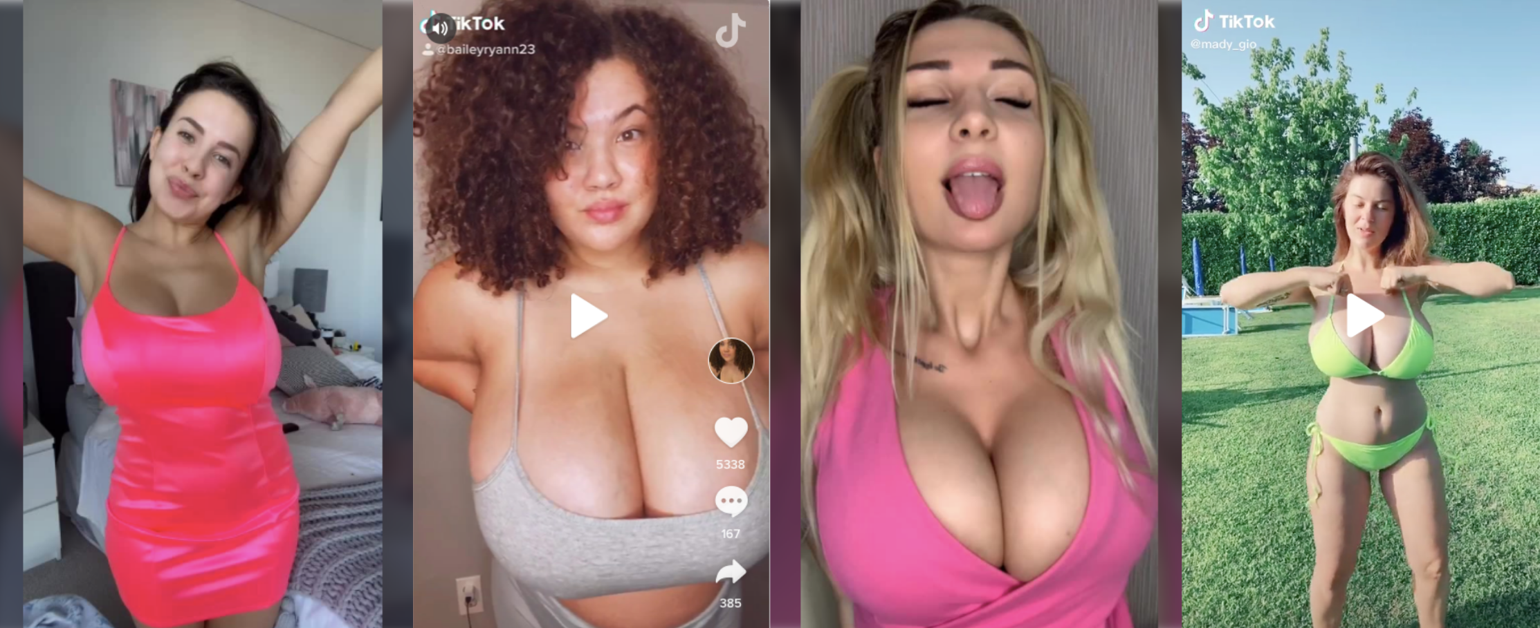 big boobs thirst tiktok