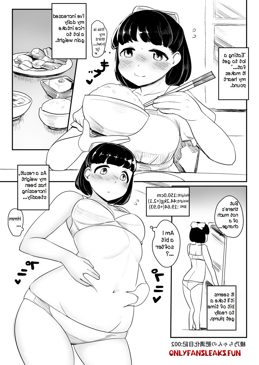 hentia weight gain progression porn