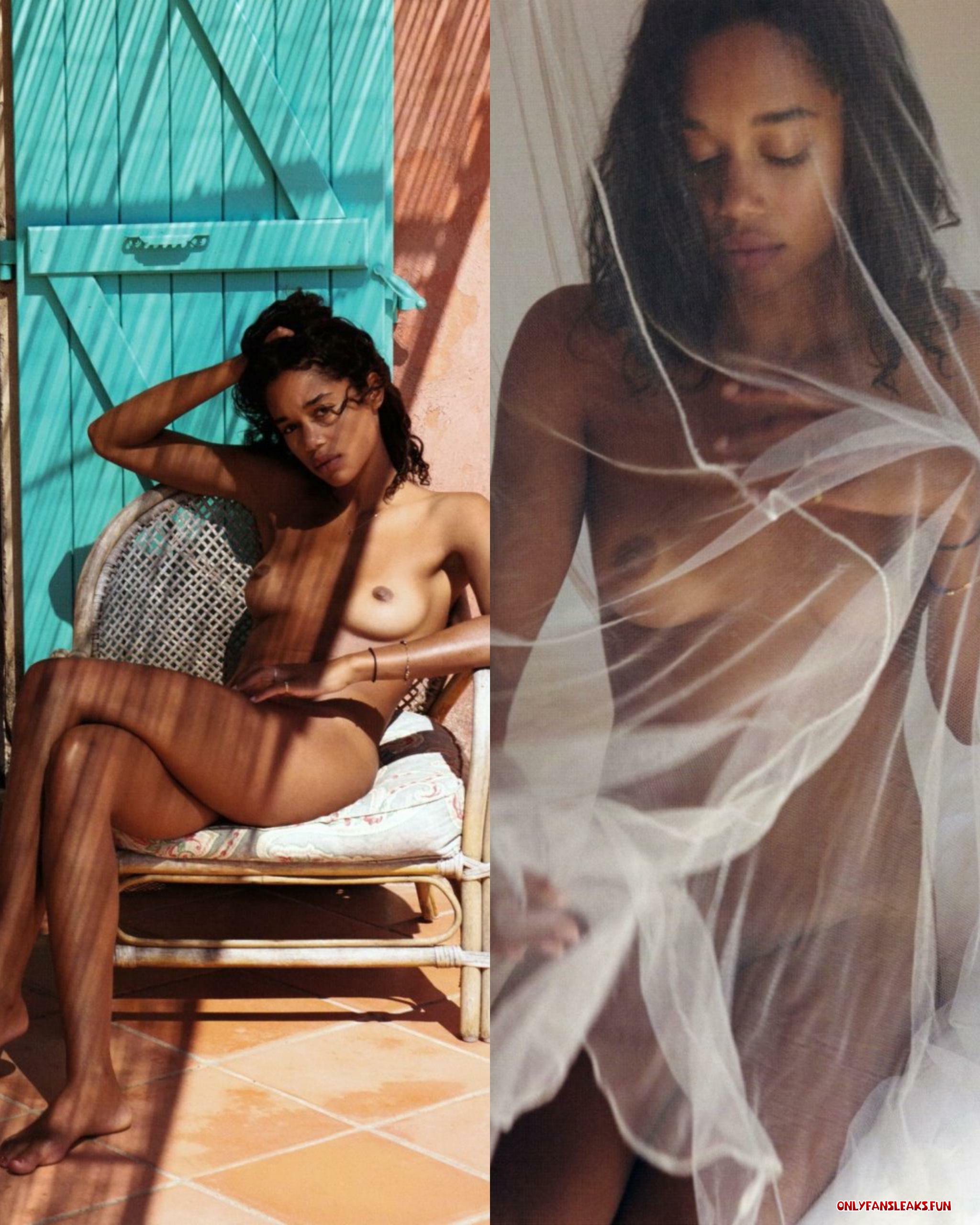 laura harrier nude