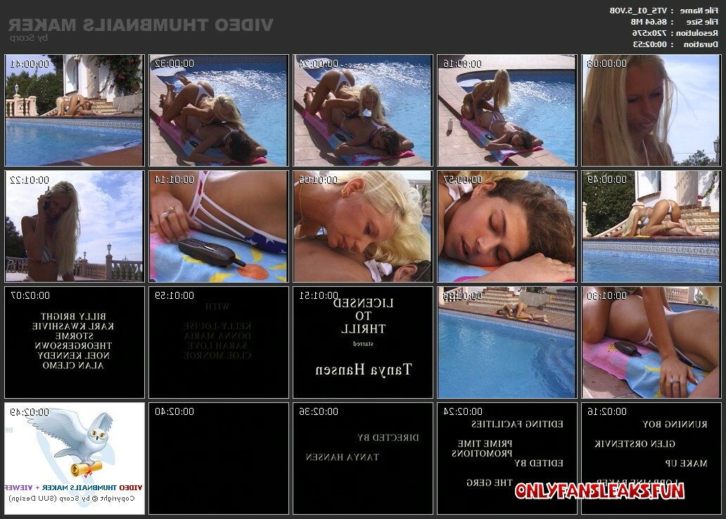 nonton tanya hansen is licensed to thrill 1998