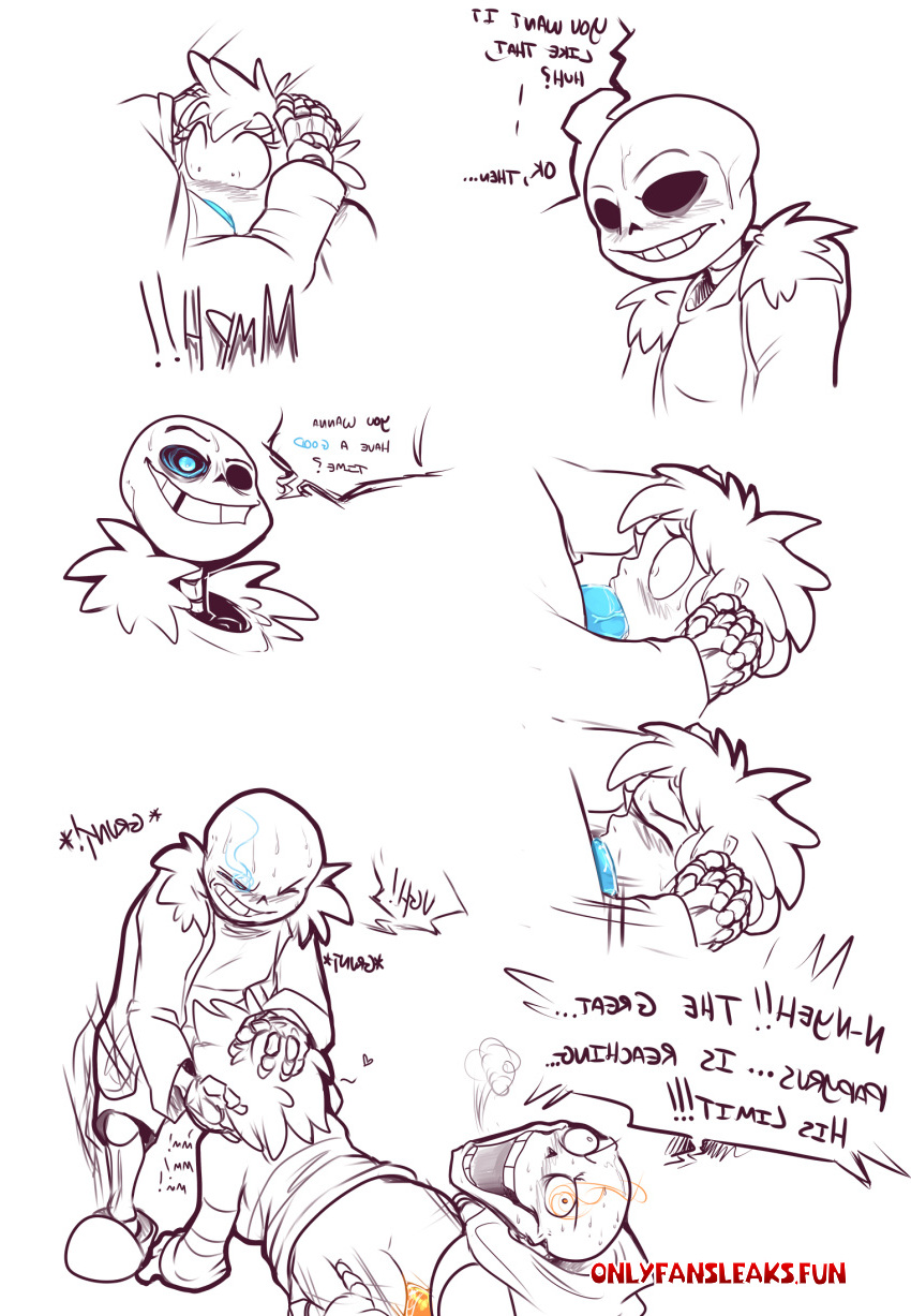 sans x frisk sex
