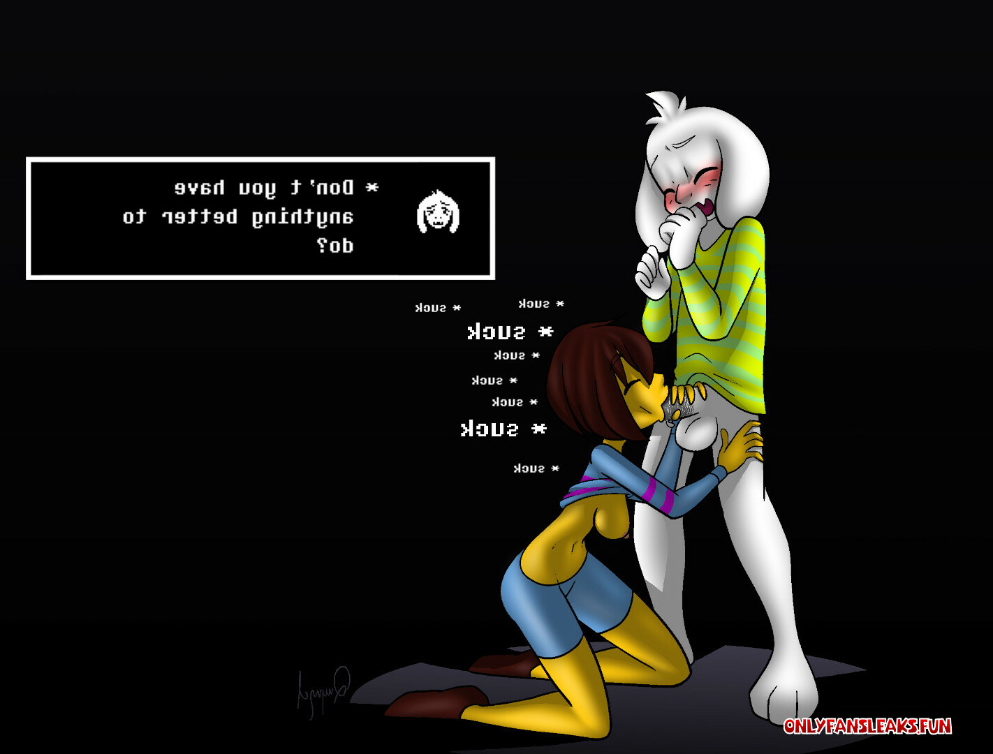 frisk fazendo sexy