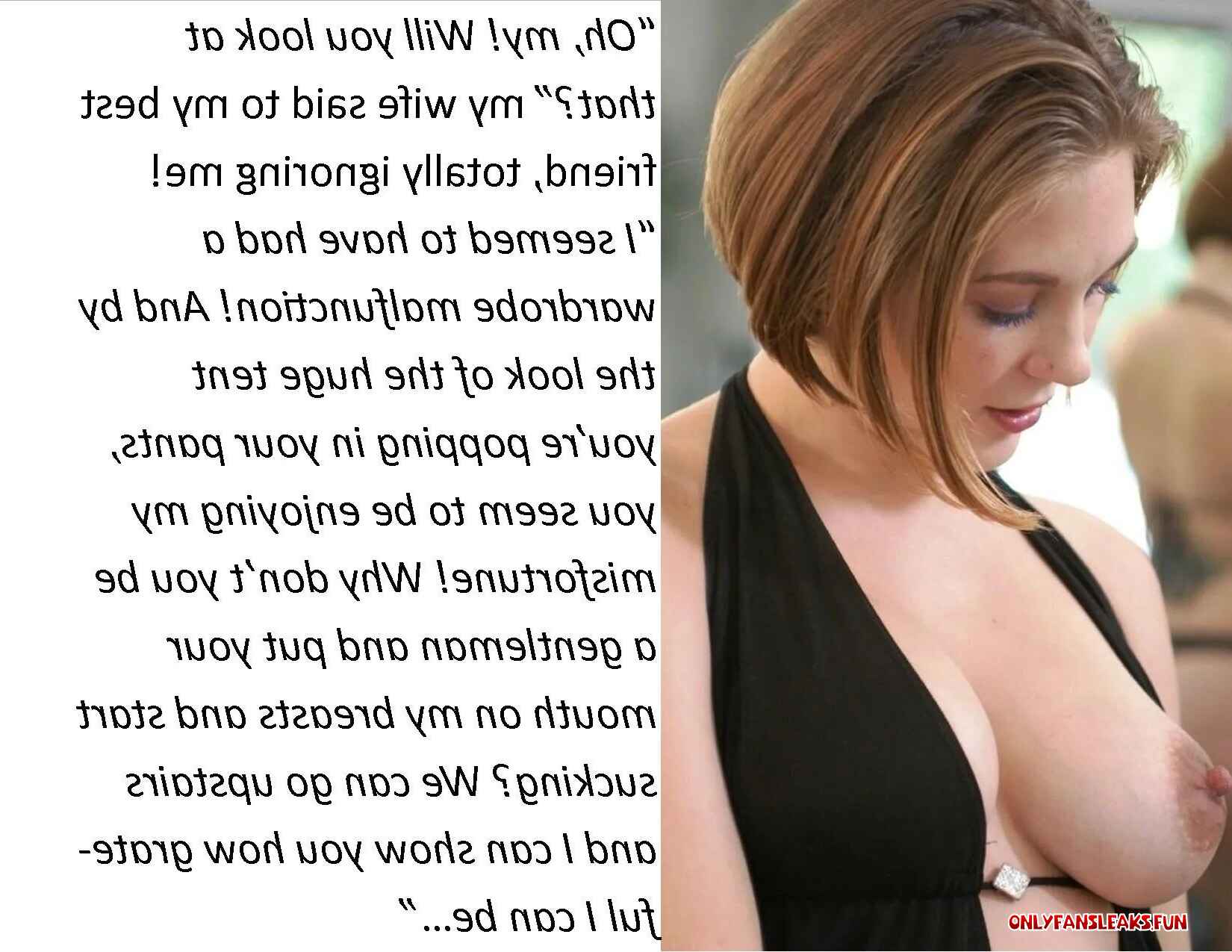 cuckquean creampie clean up captions tumblr