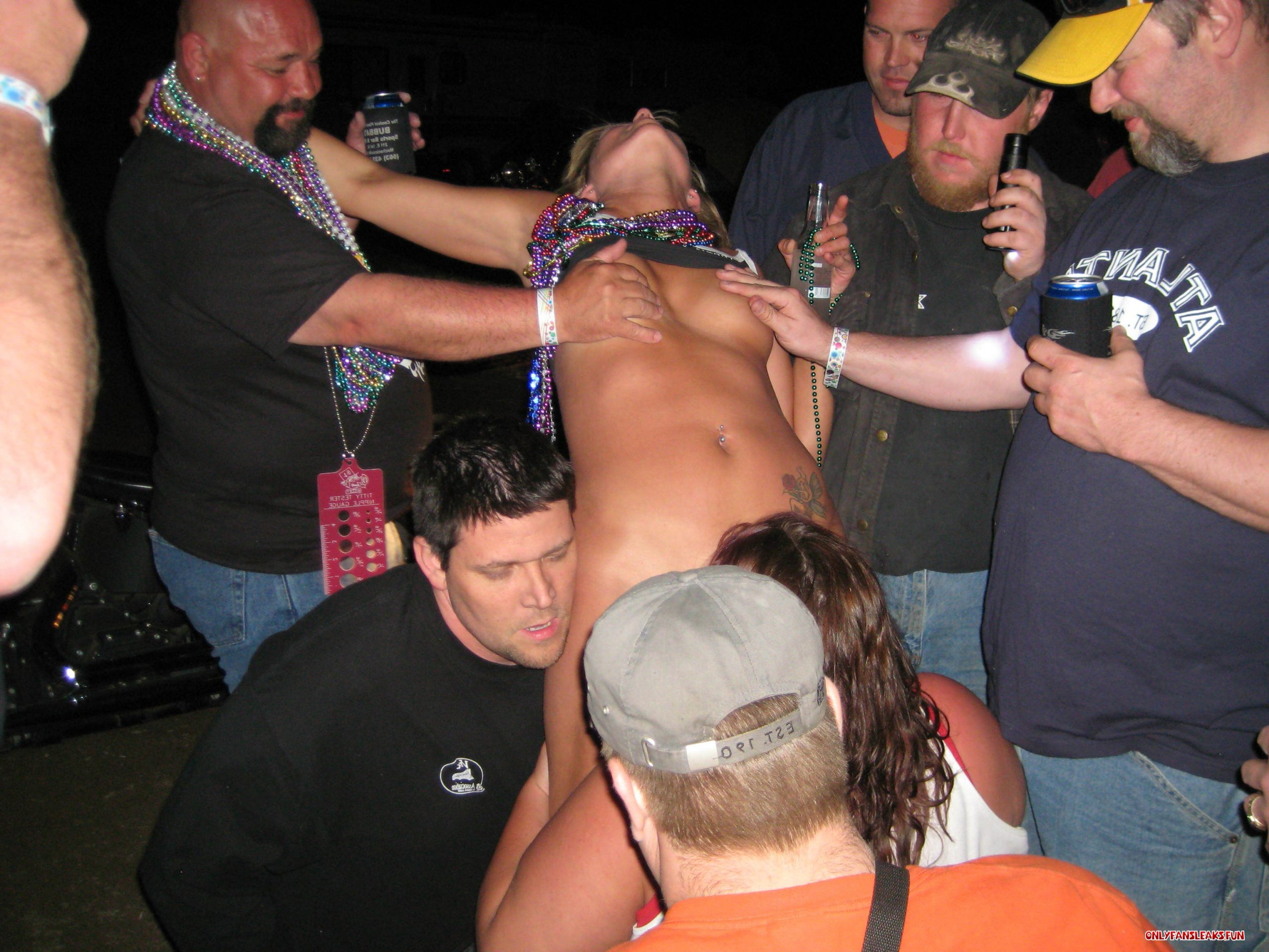 images of wife groped in party