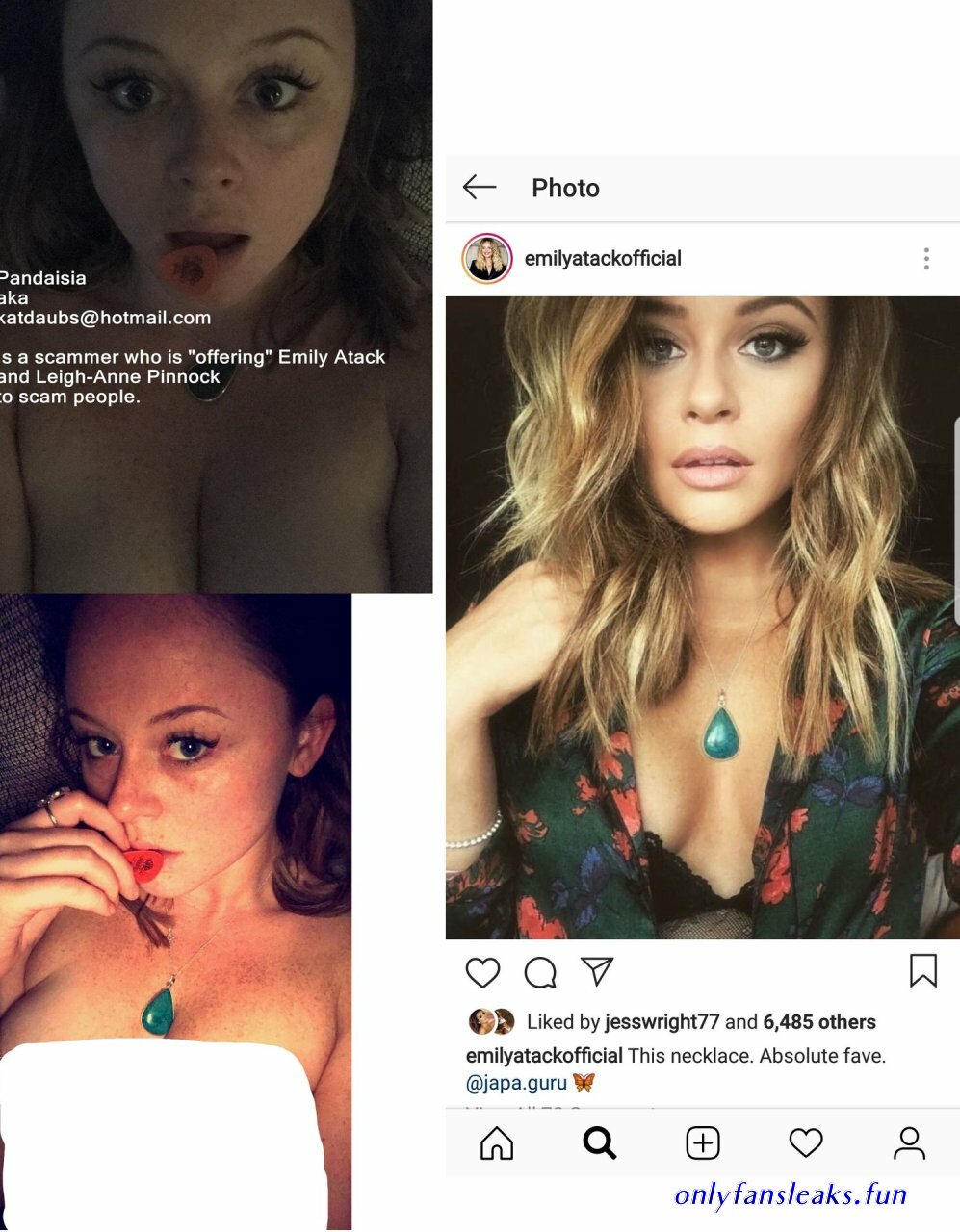 emily atack nudes