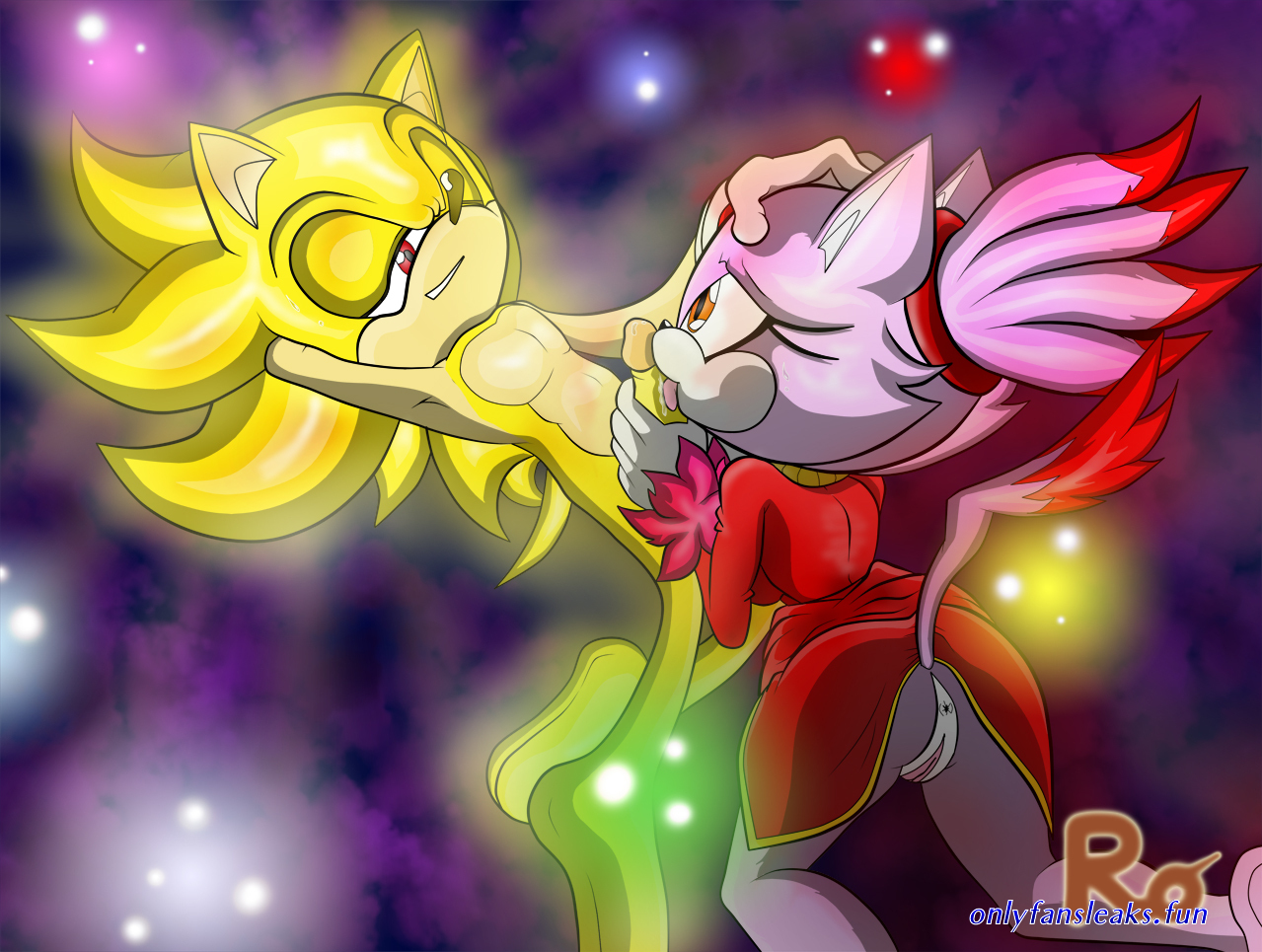 sonic and blaze xxx