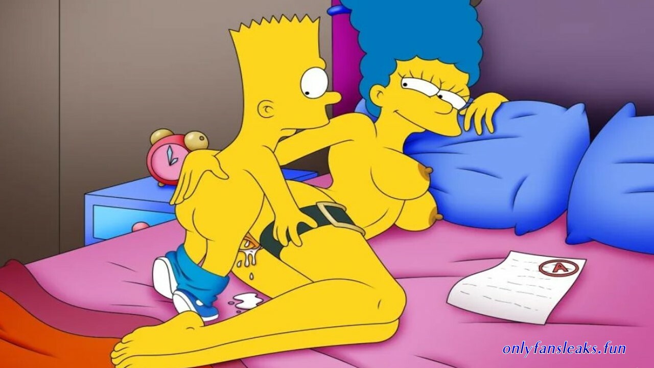 simpsons marge bart sex