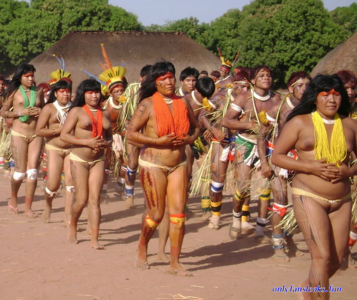 nude south amarican tribe