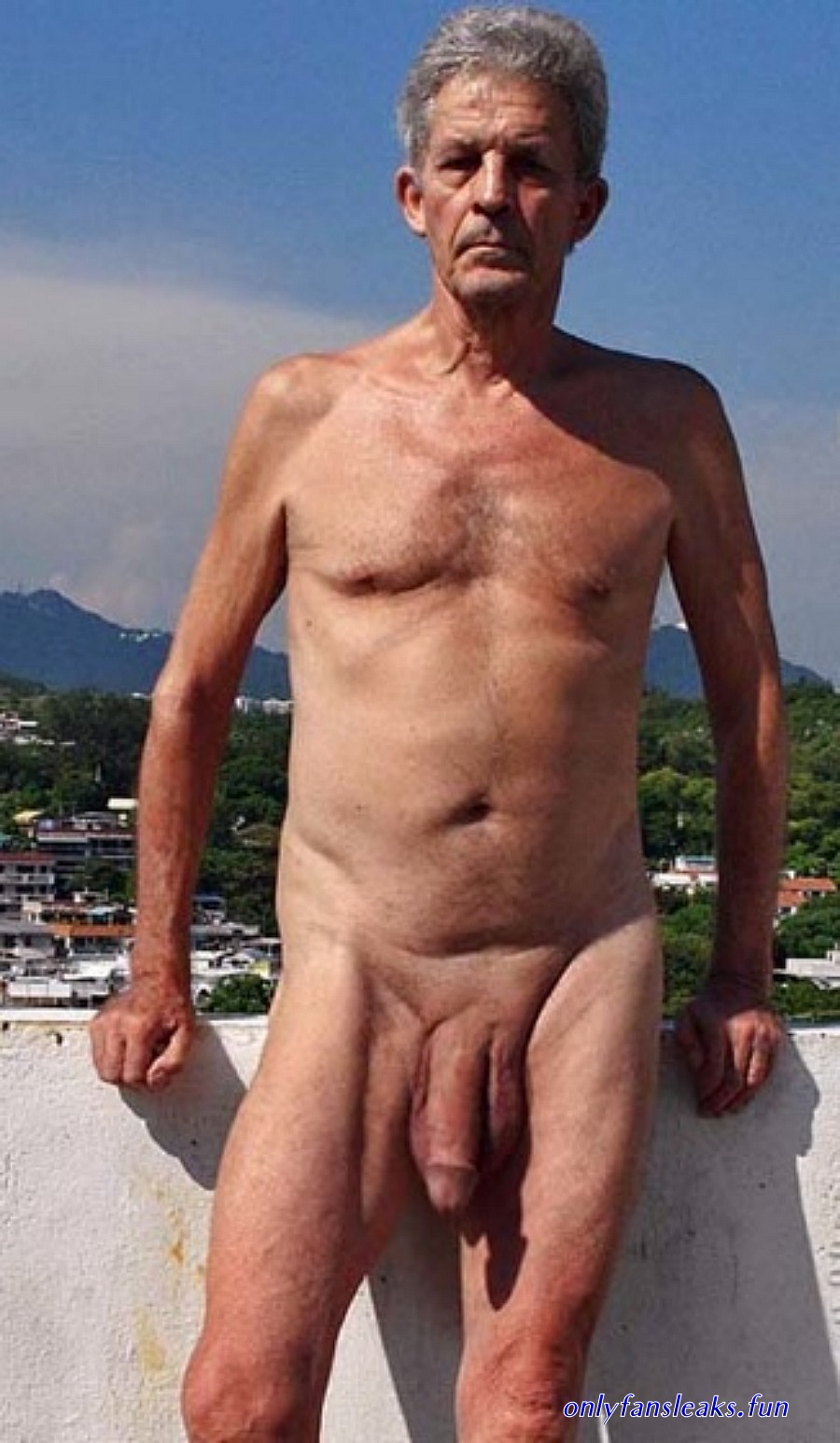 massive giant dick of old man