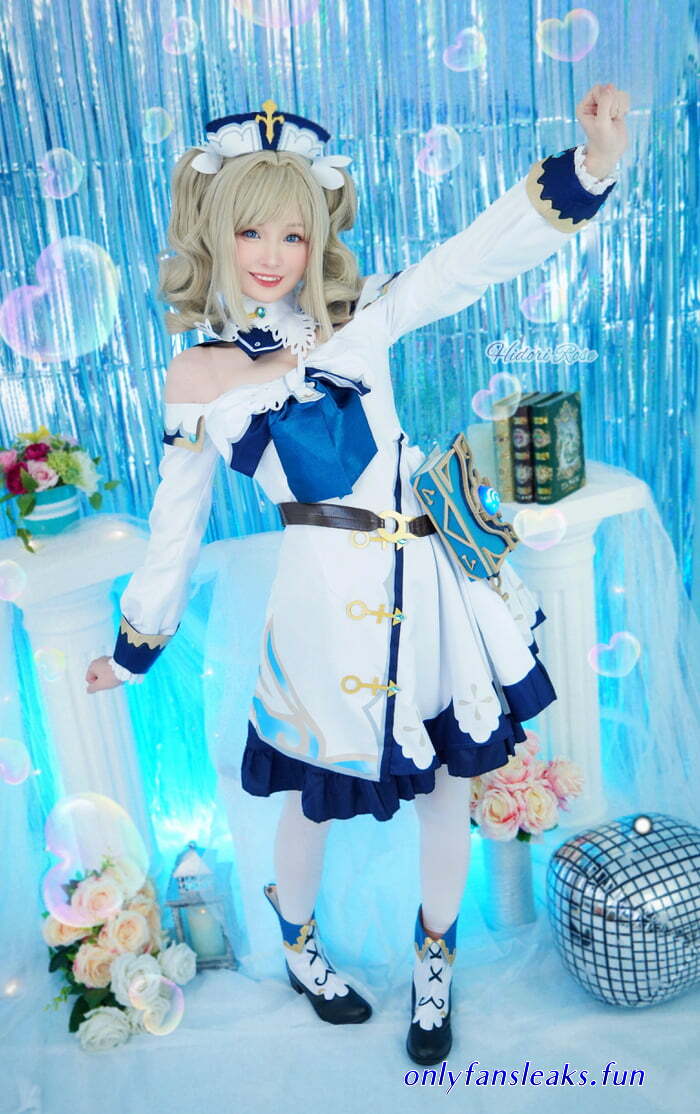 hidori barbara the devoted healer from genshin