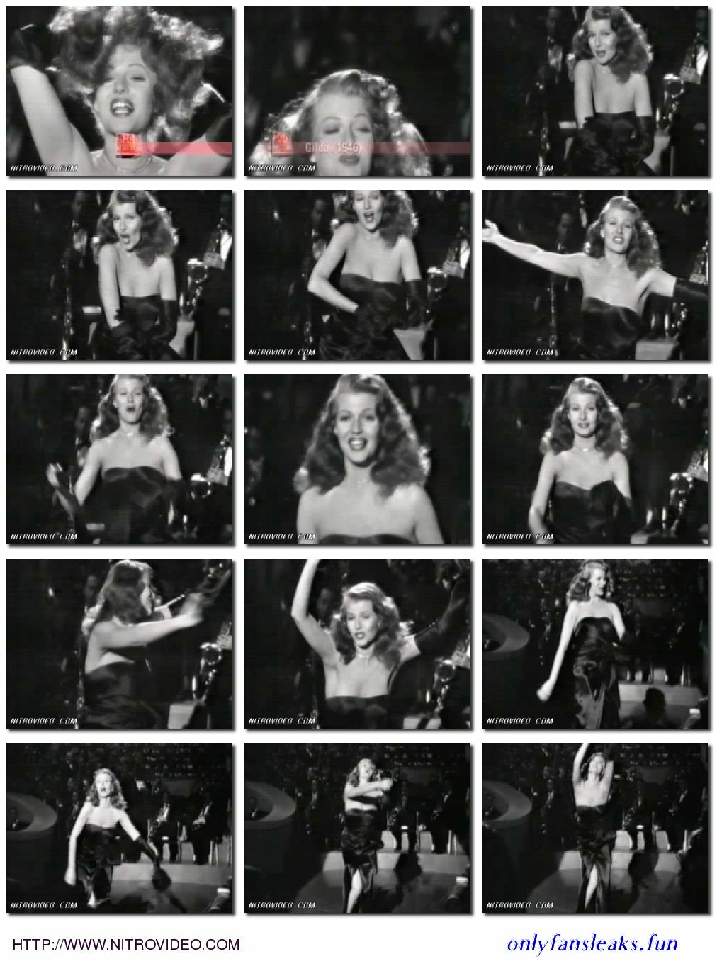 rita hayworth nude