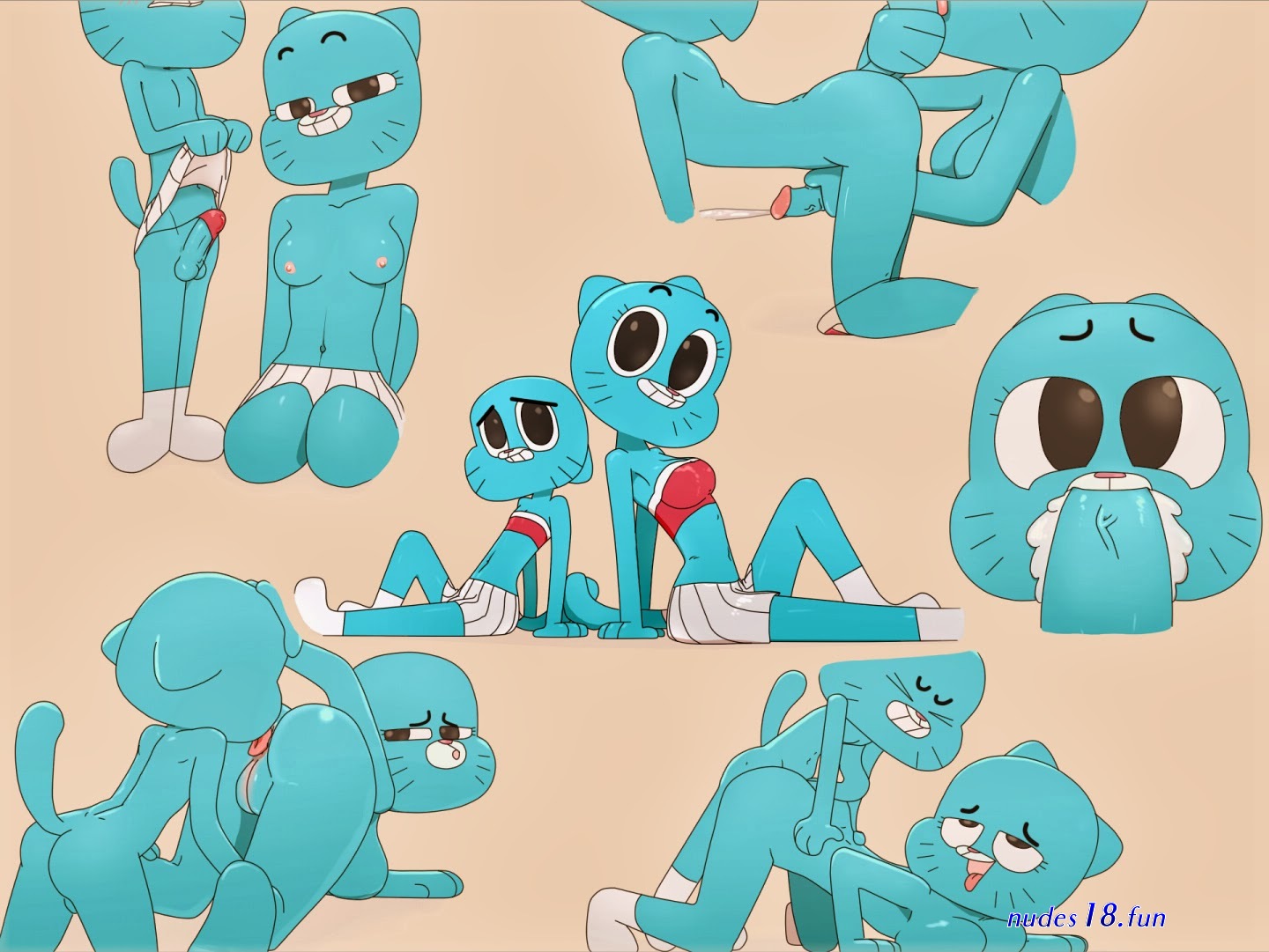 porn gumball nicole comic