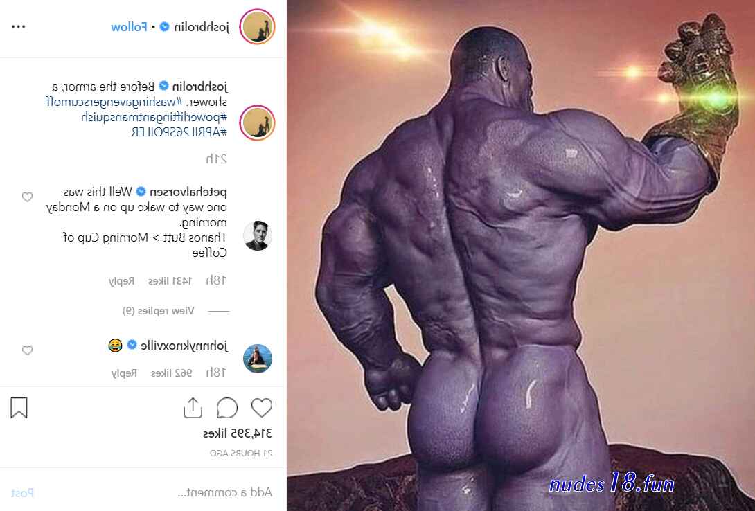 thanos as a girl nude