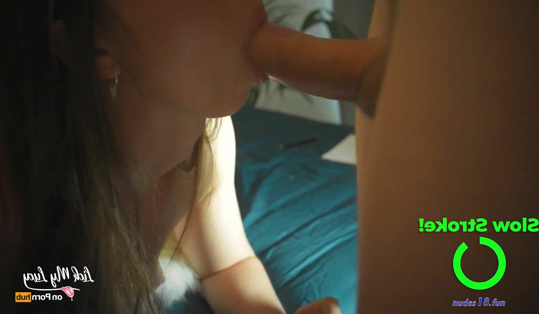 ultimate jerk off challenge lick my lucy
