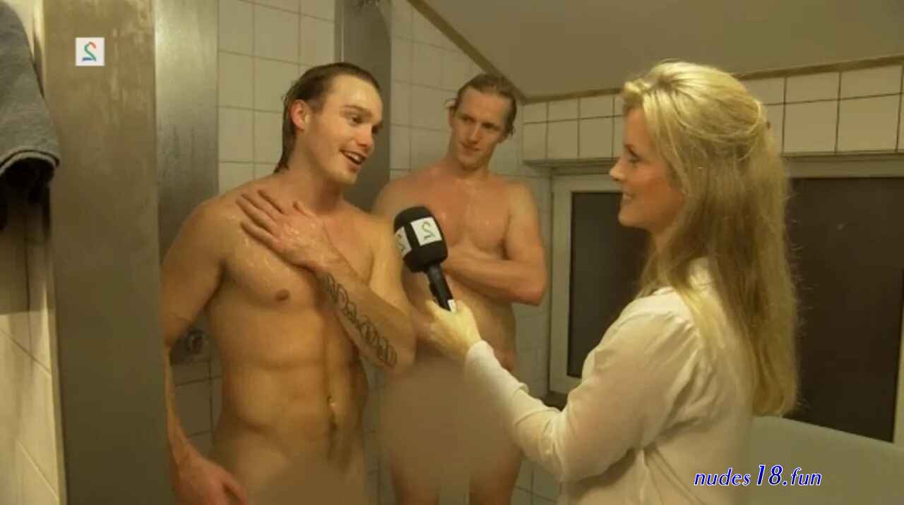 female reporters in locker room porn