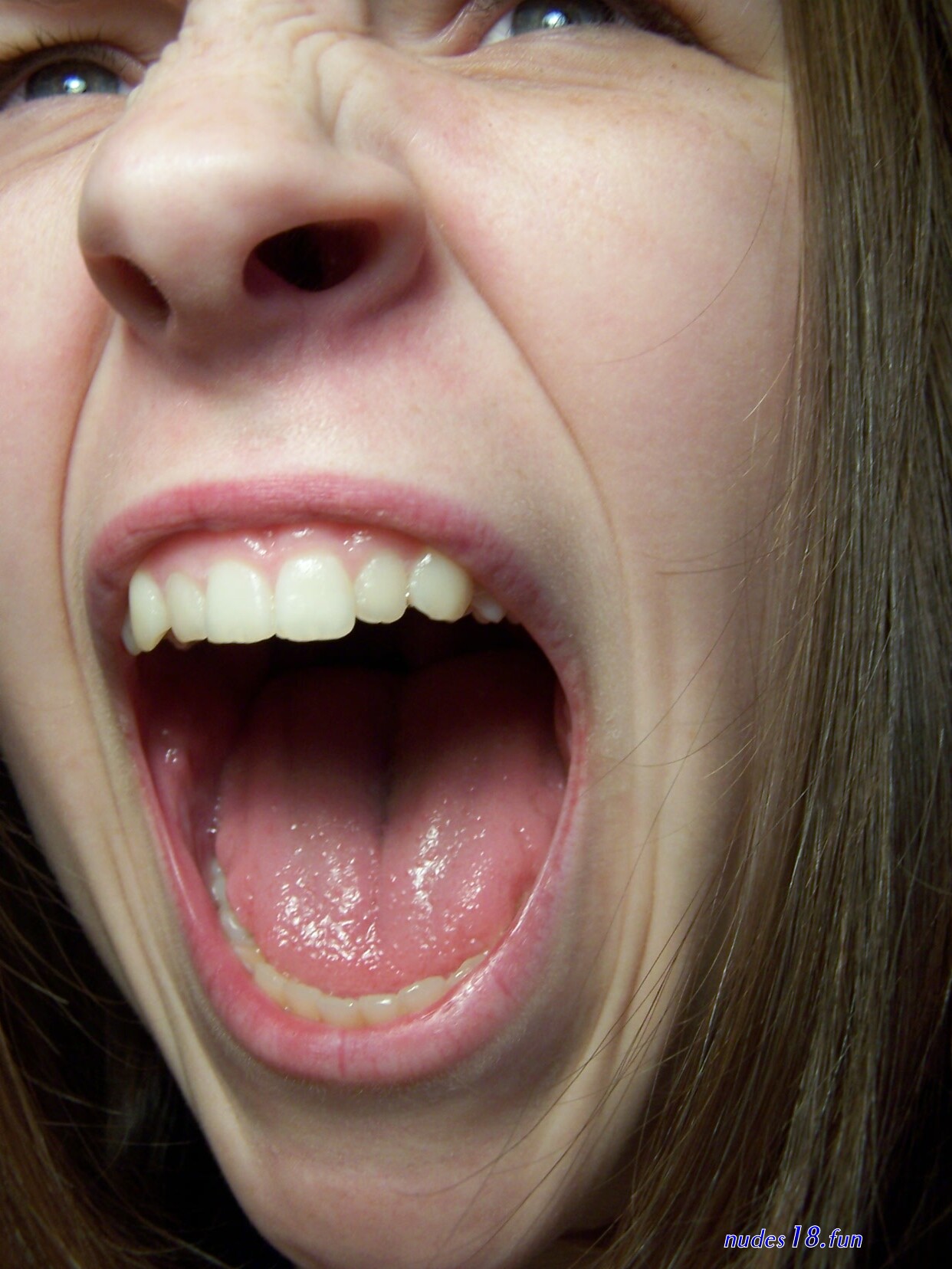 ebony open mouth fetish