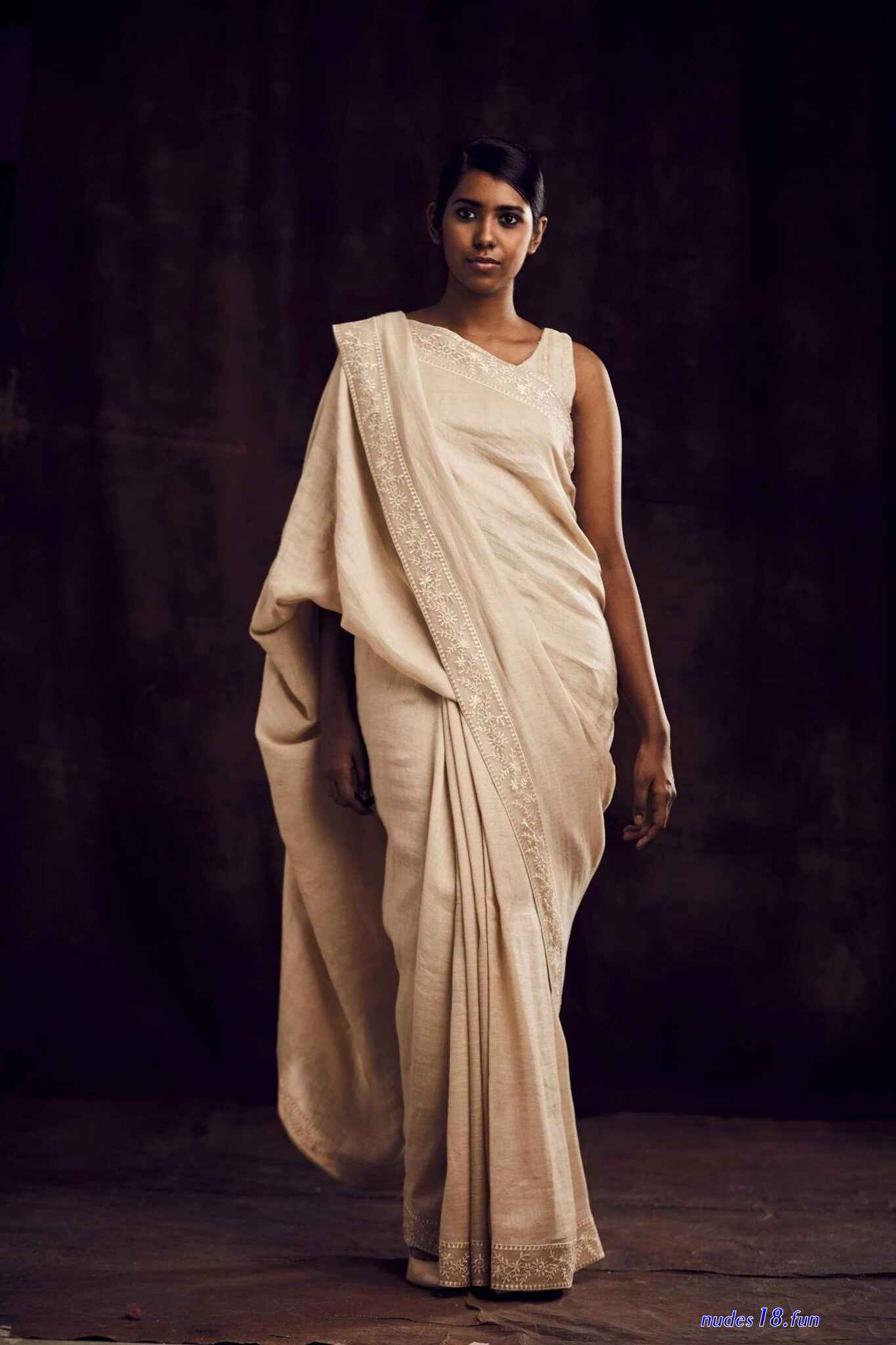 saree nude