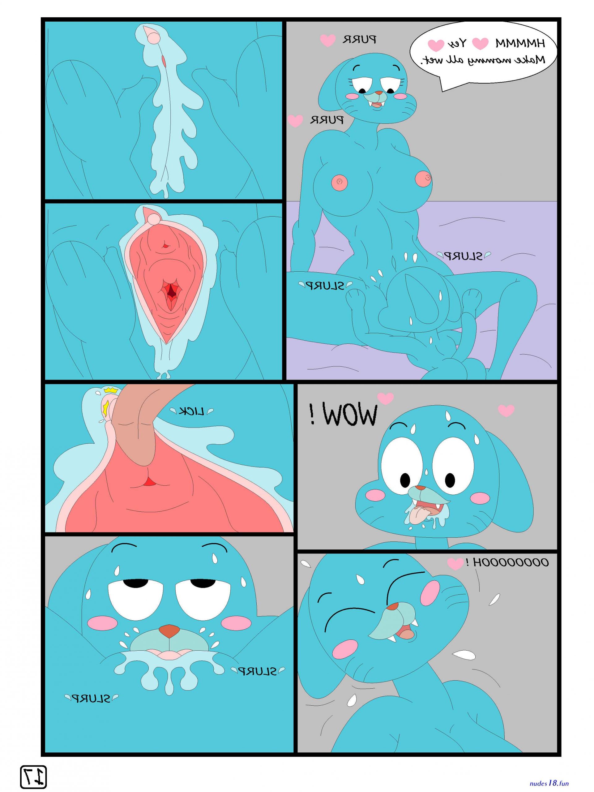 porn gumball nicole comic