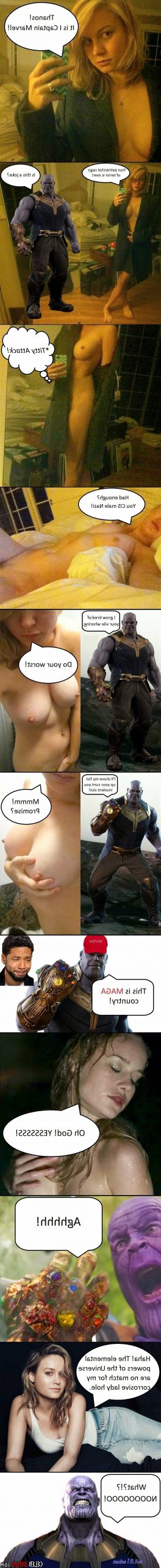 thanos as a girl nude