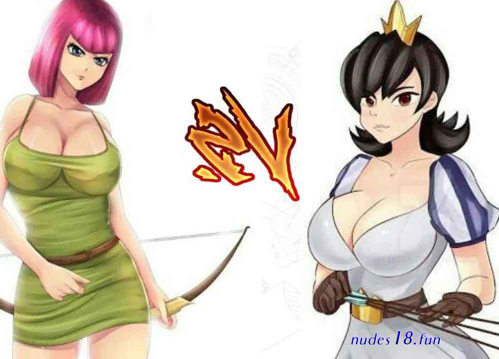 dibujos de chicas de clash royale desnudas