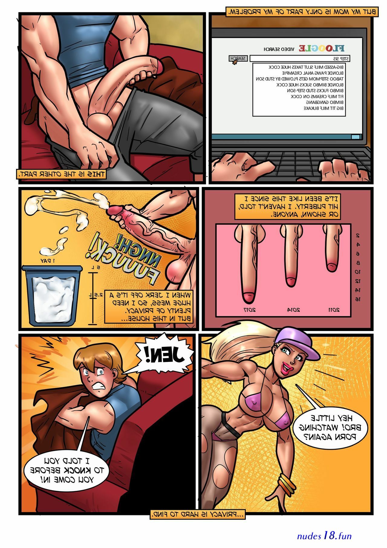 monstercock blowjob porn comic