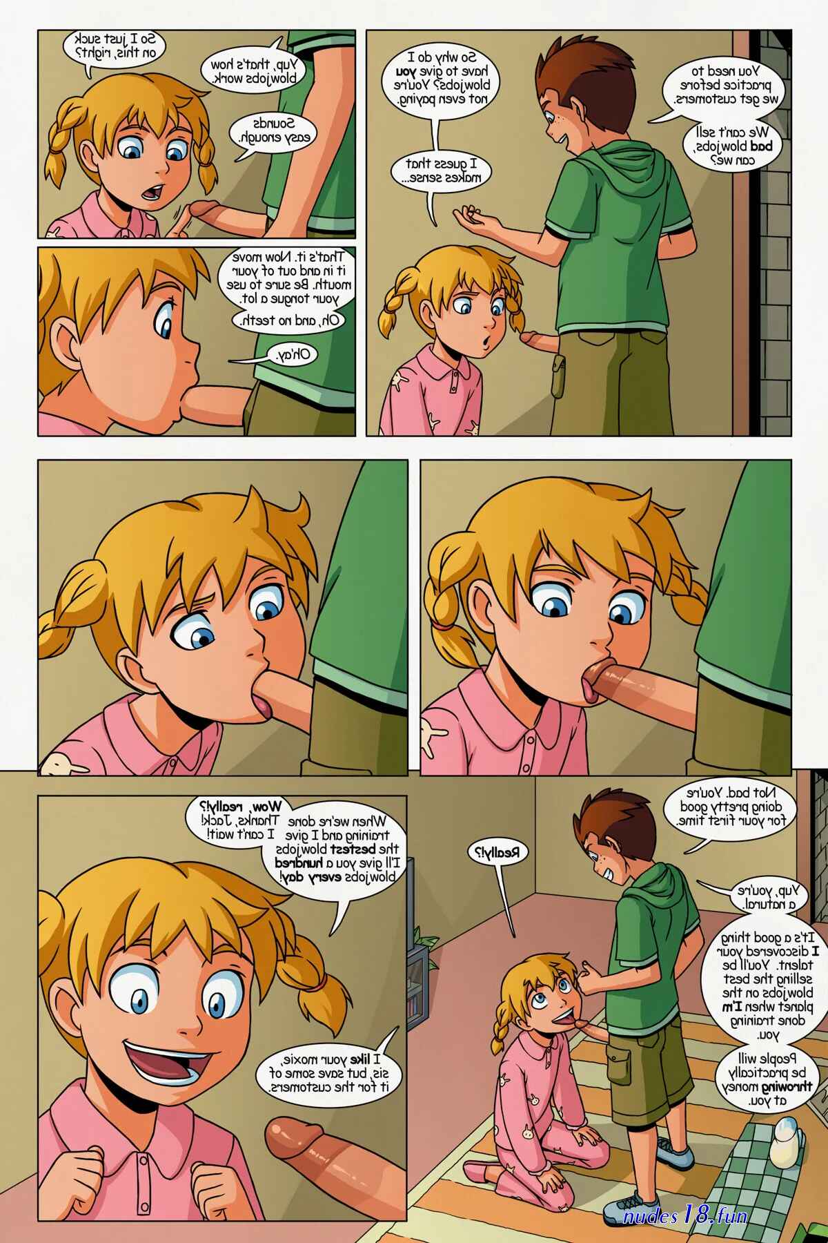 tomboy porn comic