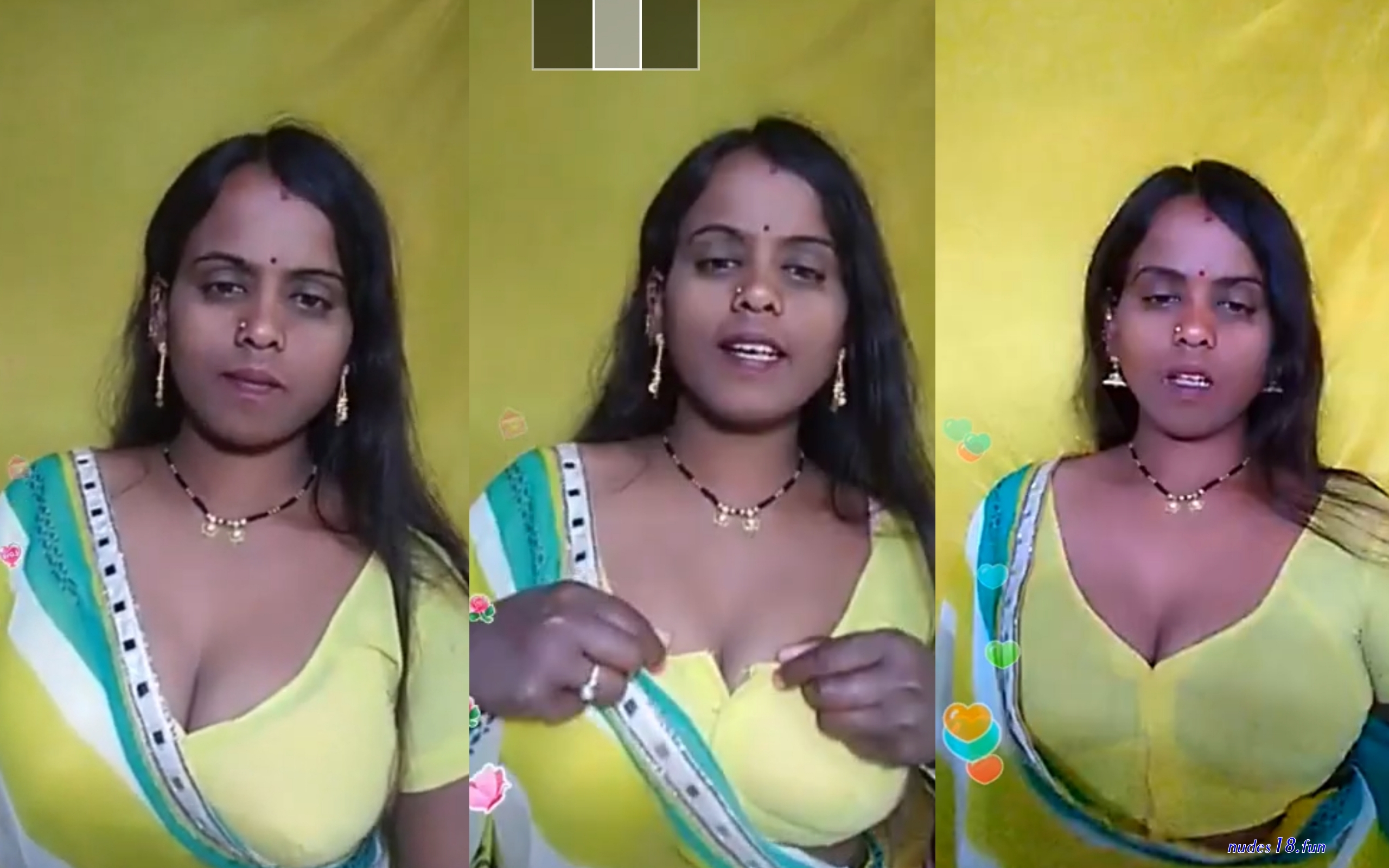 desi boob visible in blouse hot pics
