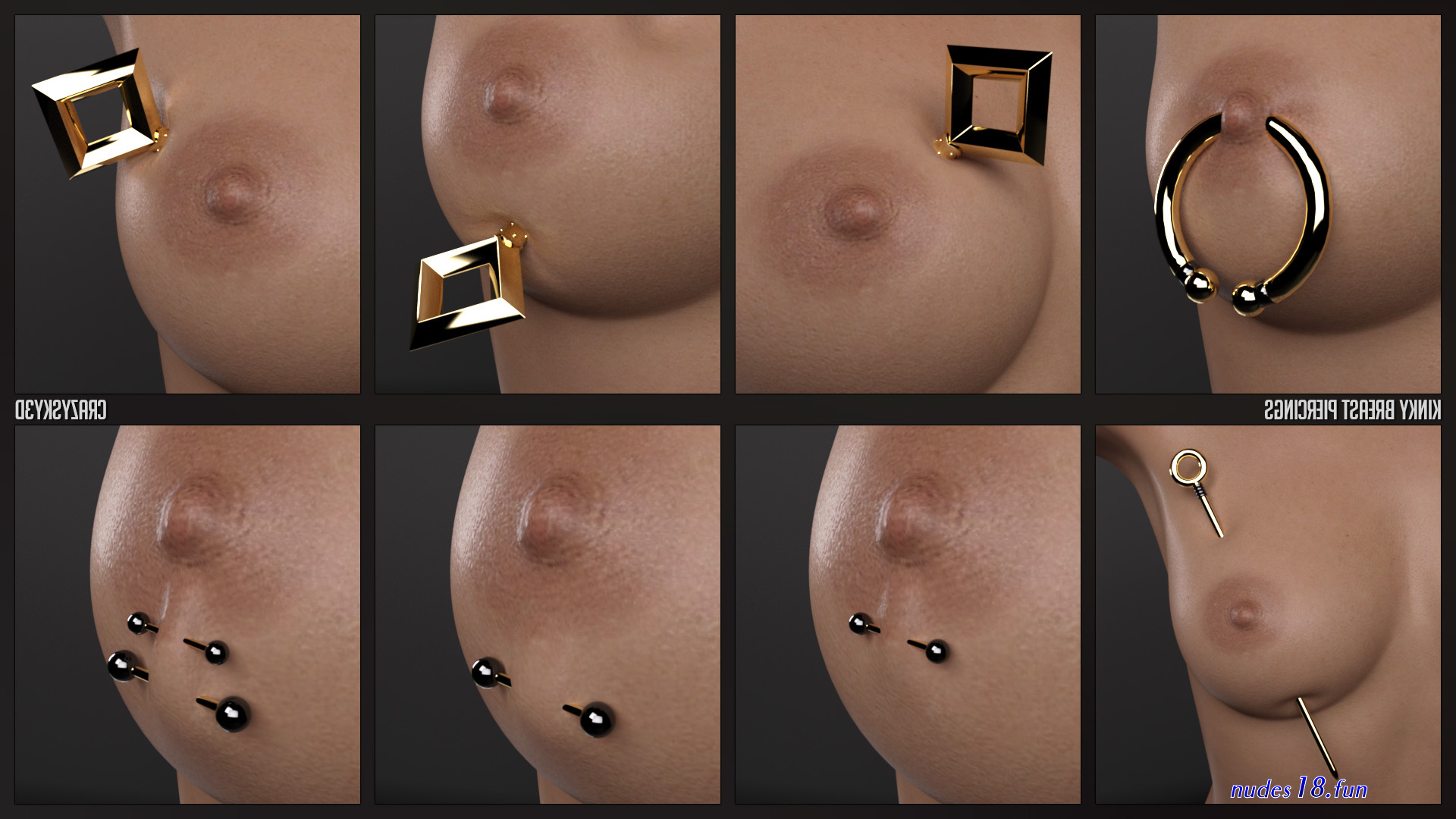 morph boob piercing nipple porn