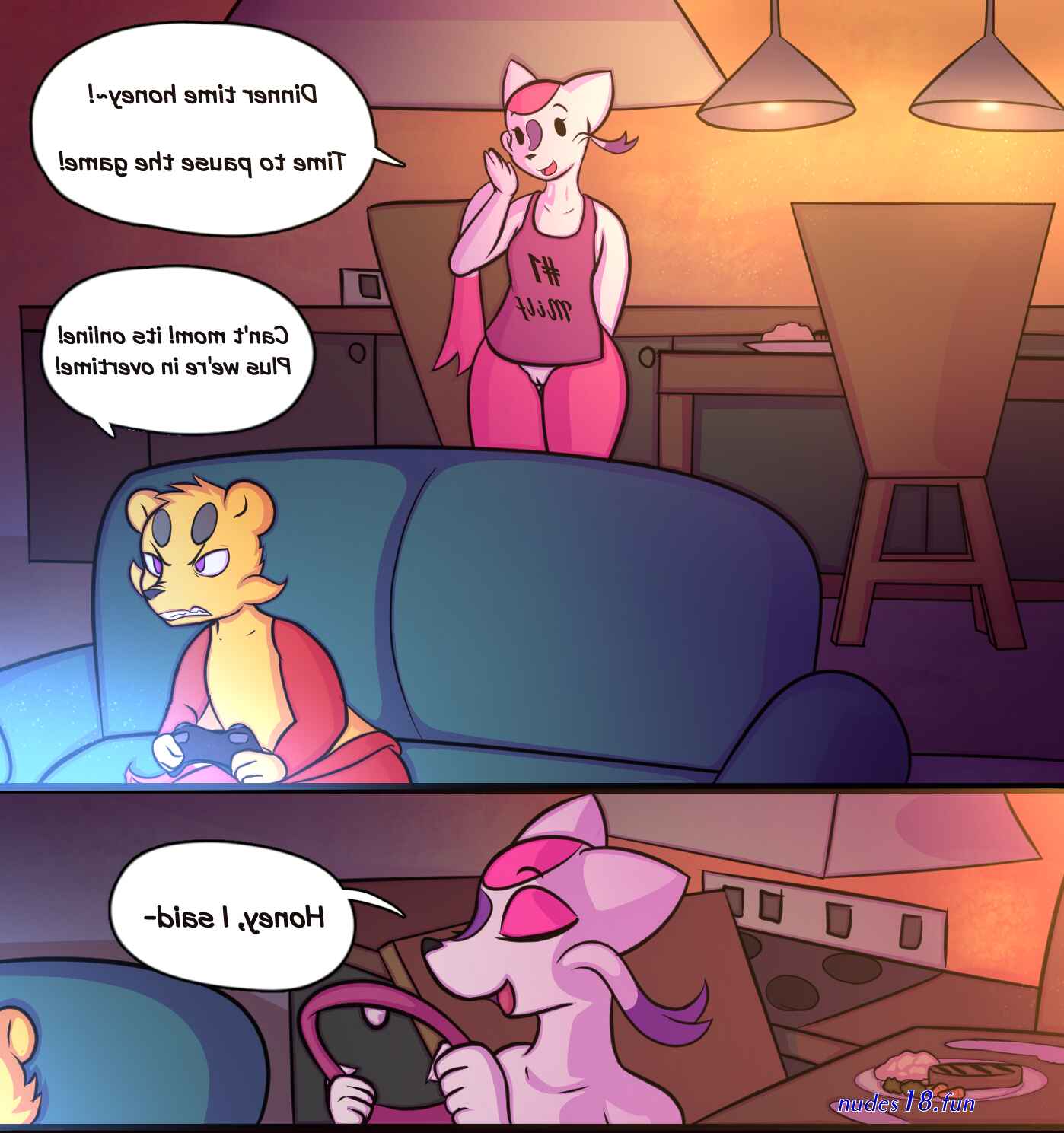 furry peeing porn comic