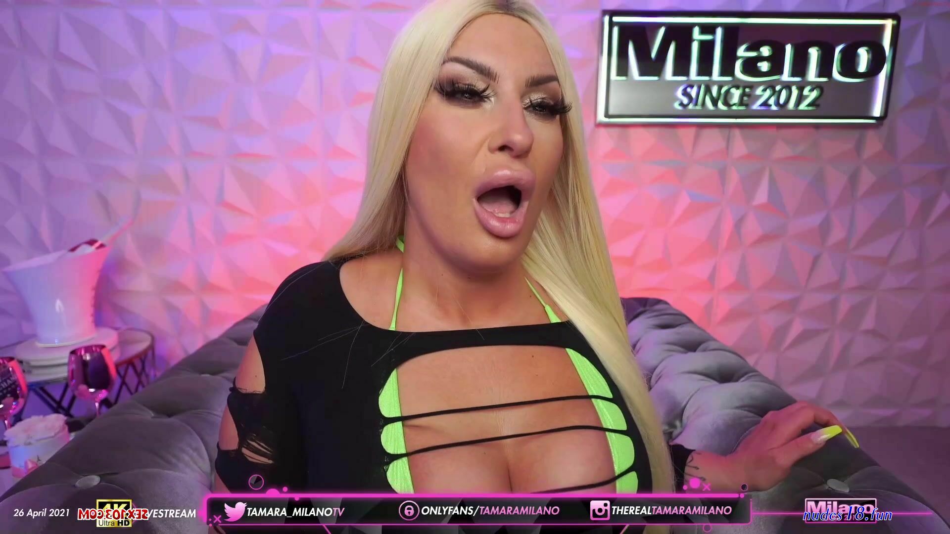 tamara milano bath show onlyfans