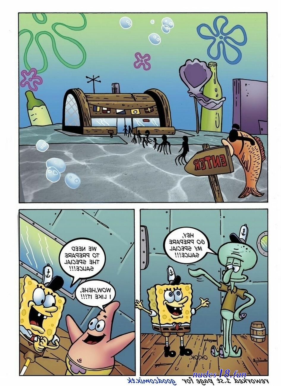 sandy cheeks fucking comic with plankton