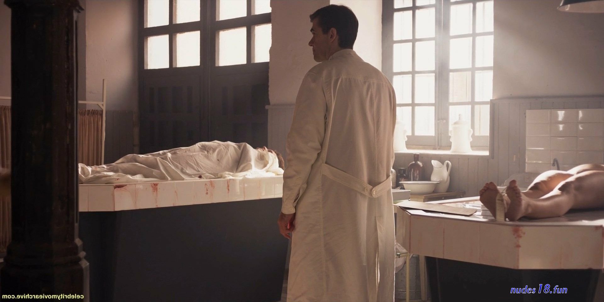 full frontal morgue scenes
